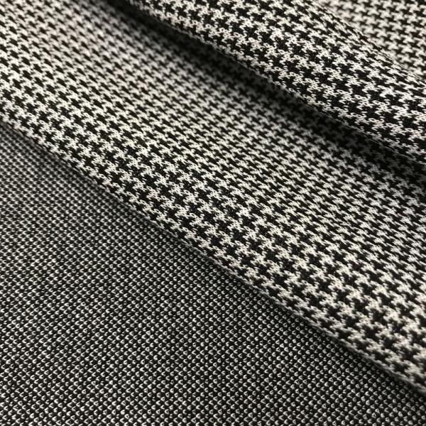 Hilco Jacquardjersey  Blandford schwarz weiß